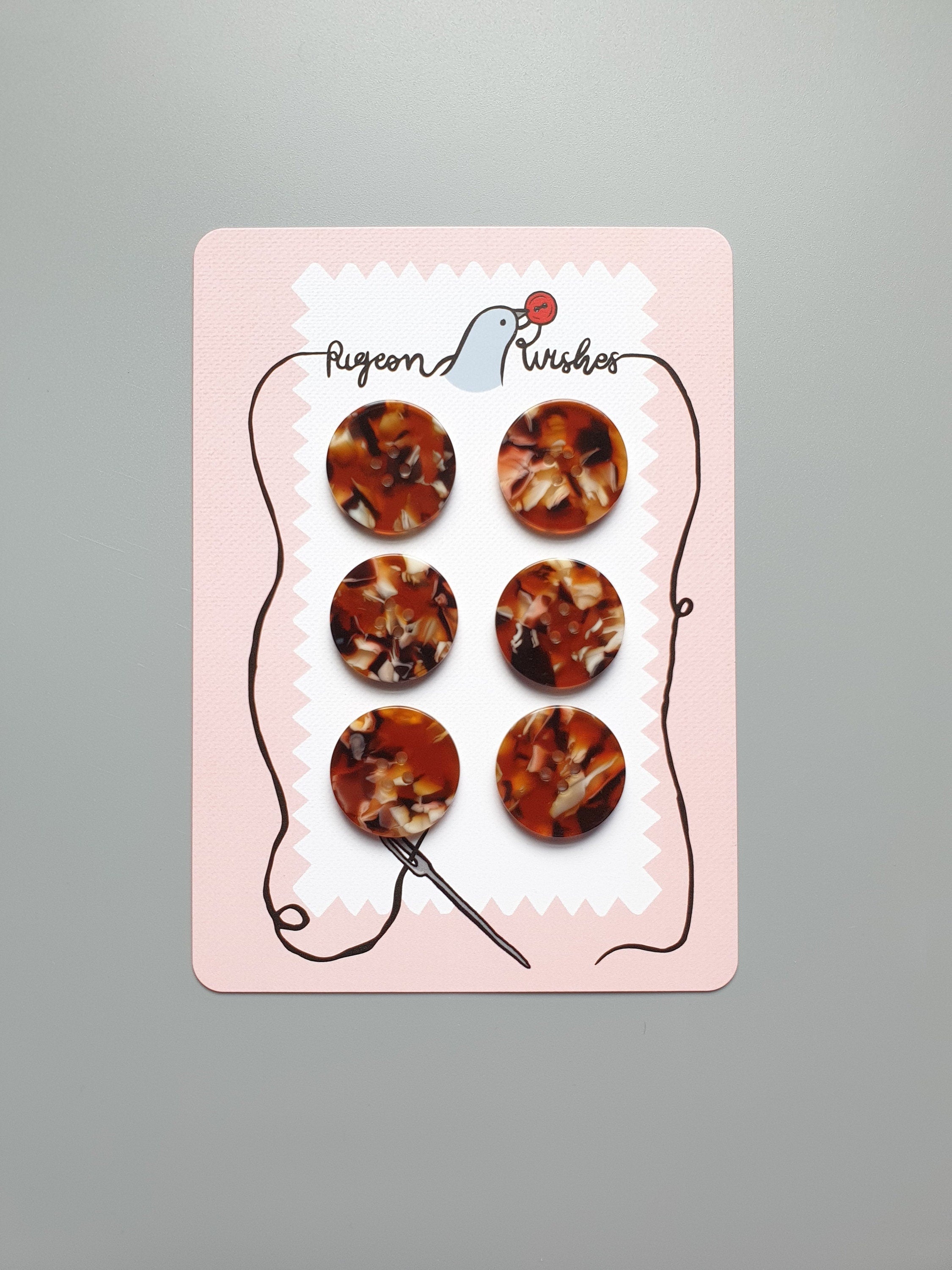 Chai latte button set