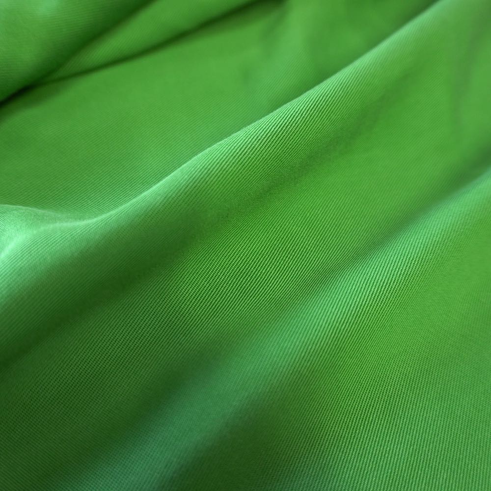 1064-21s Sanded Lenzing Tencel  twill #83 Green