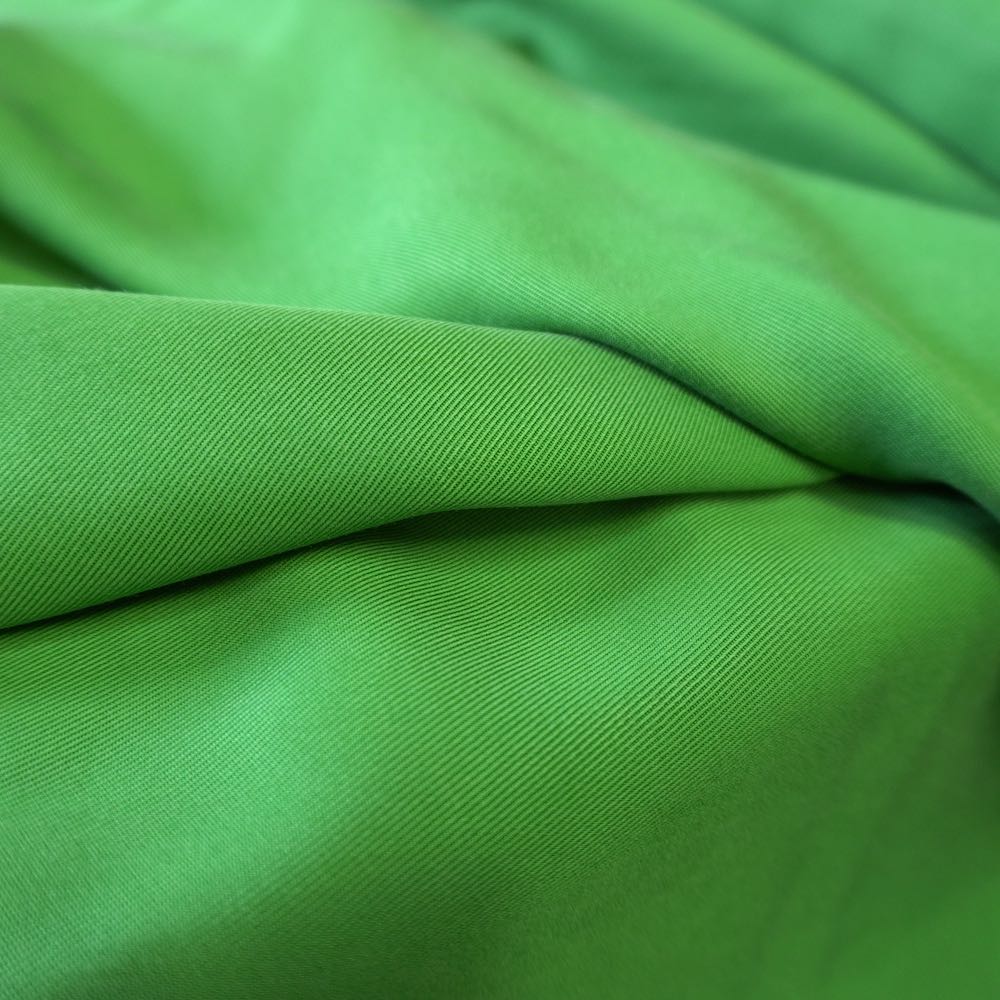 1064-21s Sanded Lenzing Tencel  twill #83 Green