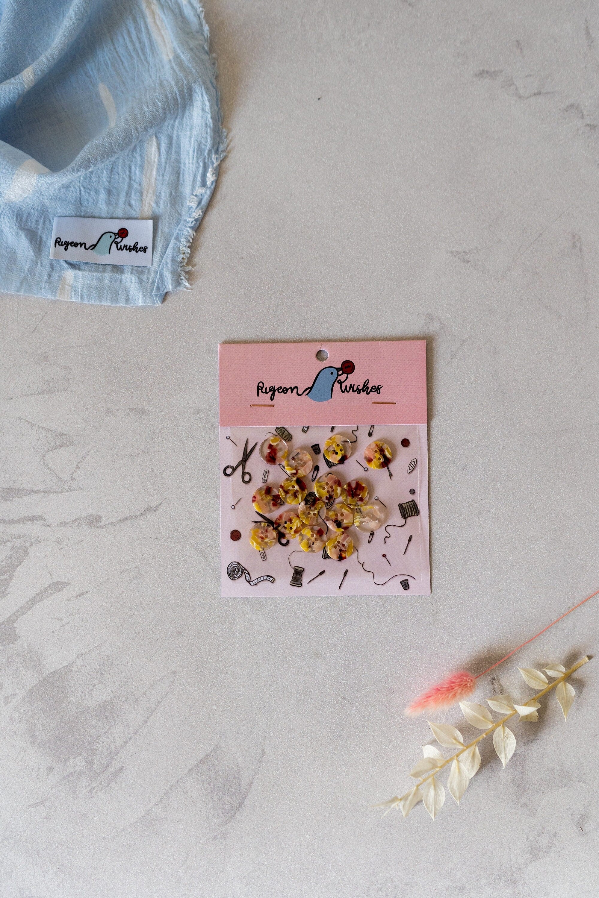 Whimsical button set