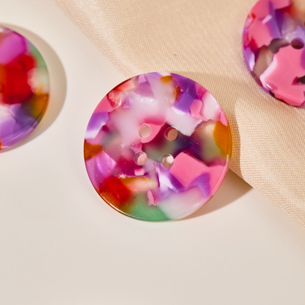 Bloom button set (10mm, 15mm, 20mm, 25mm)