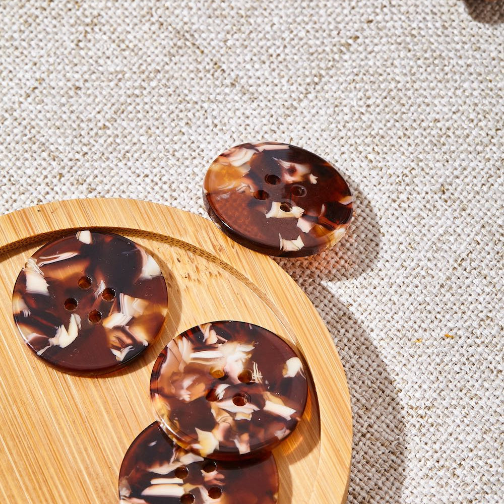 Chai Latte Button Set (10mm, 15mm, 20mm, 25mm)