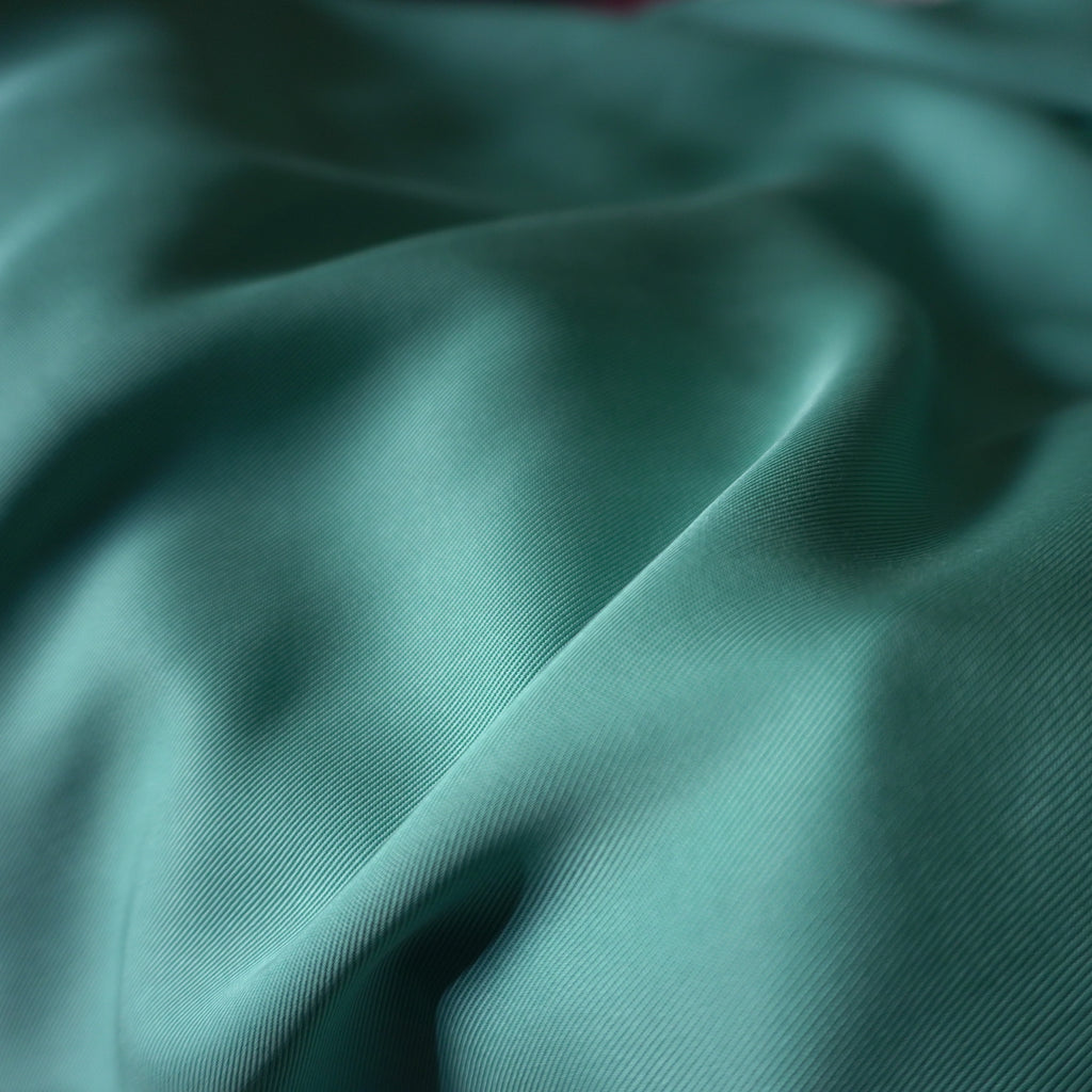 1064-21s Sanded Lenzing Tencel  twill #87 Aqua