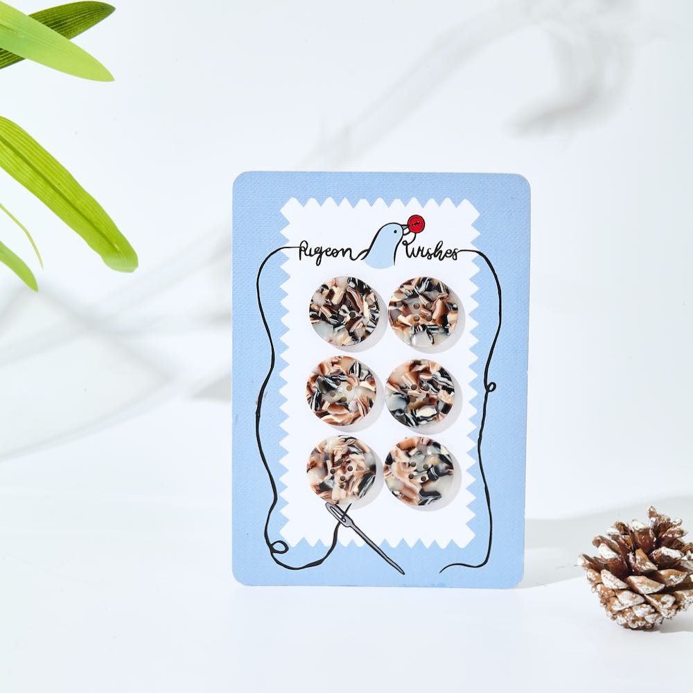 Granite button set (15mm, 25mm)