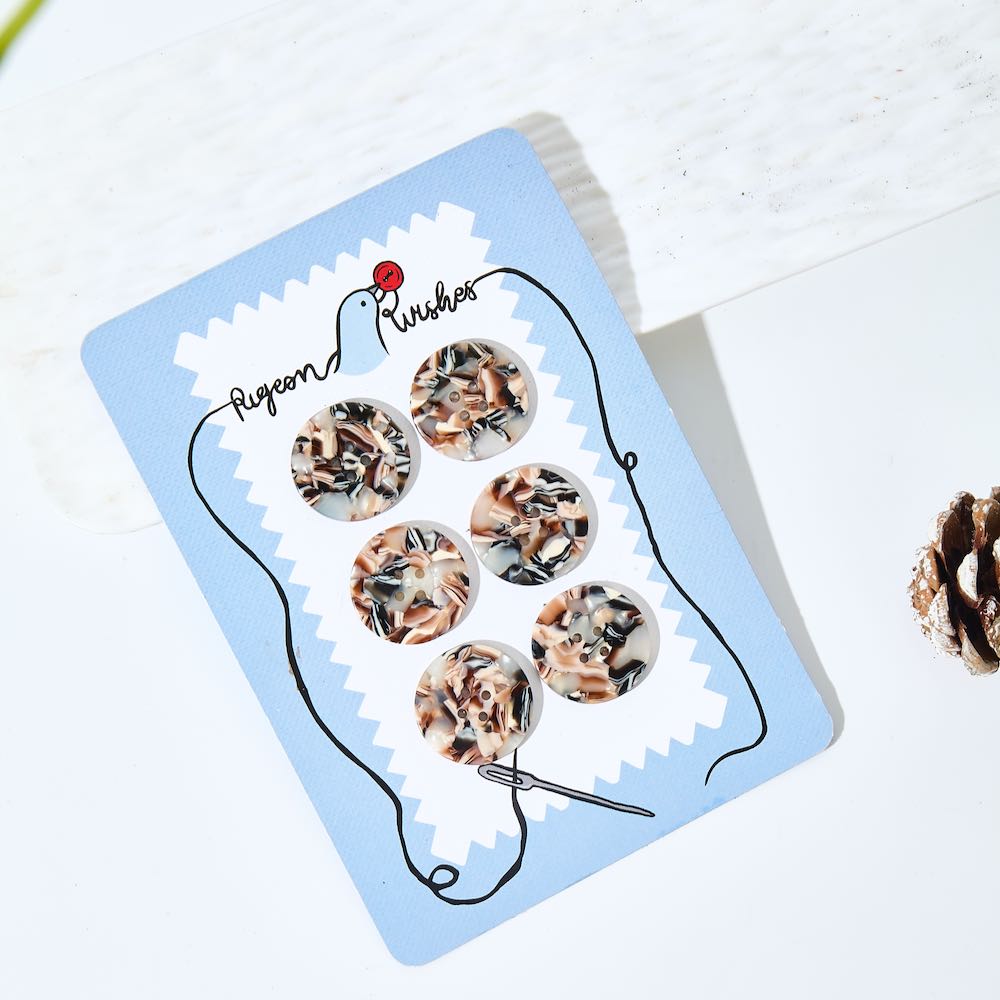 Granite button set (15mm, 25mm)