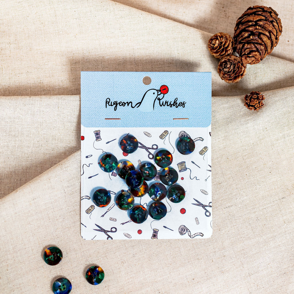 Grimoire Button Set (10mm, 15mm, 20mm, 25mm)