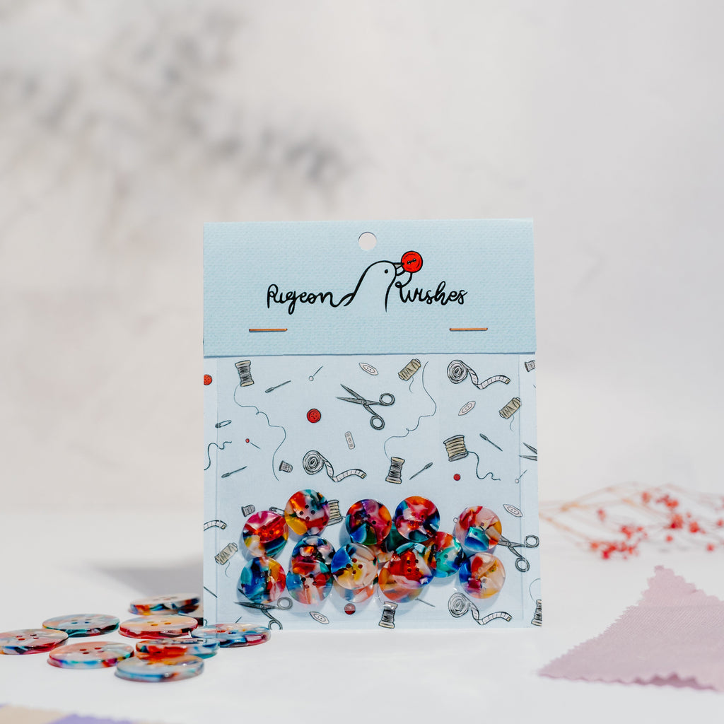 Kaleidoscope button set