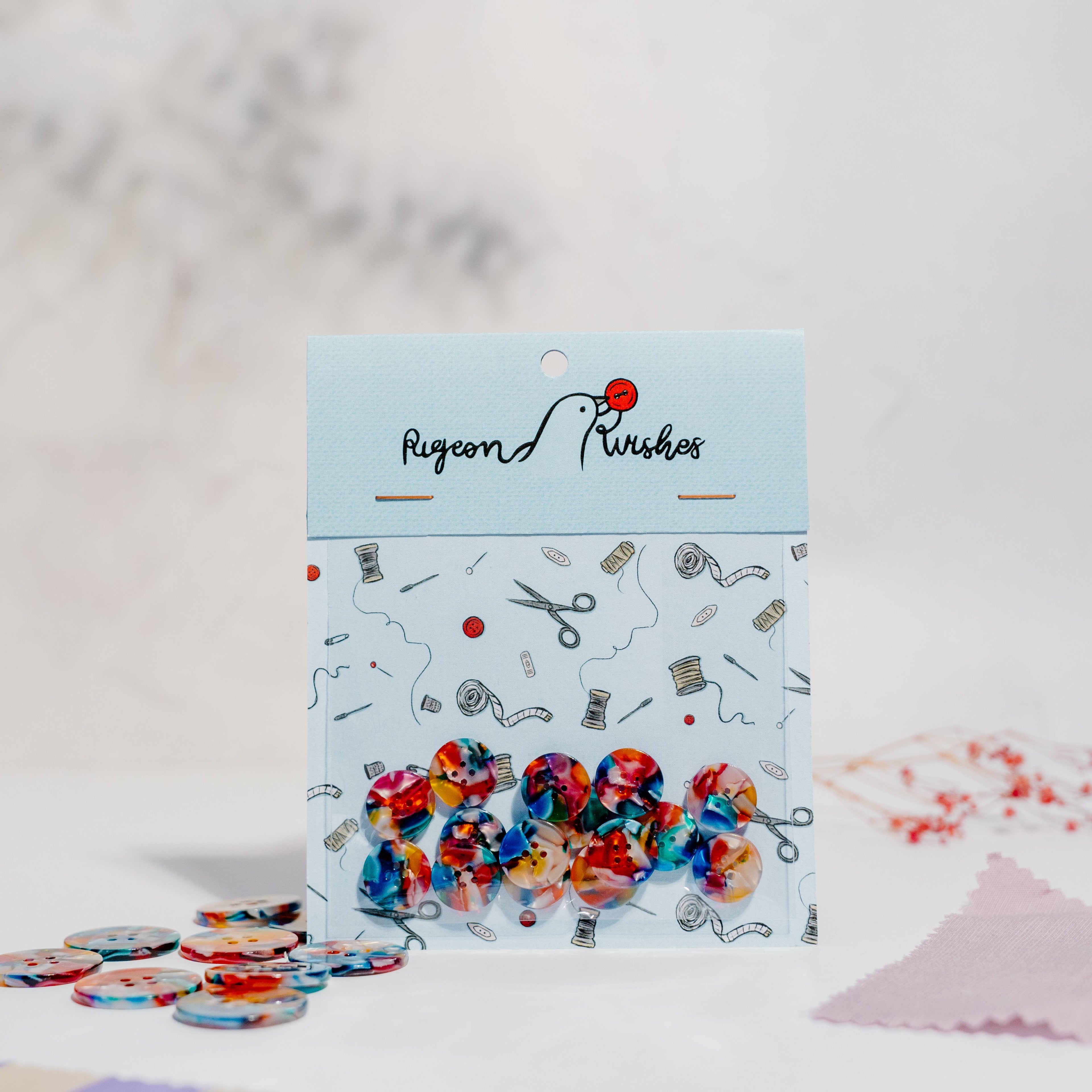 Kaleidoscope button set