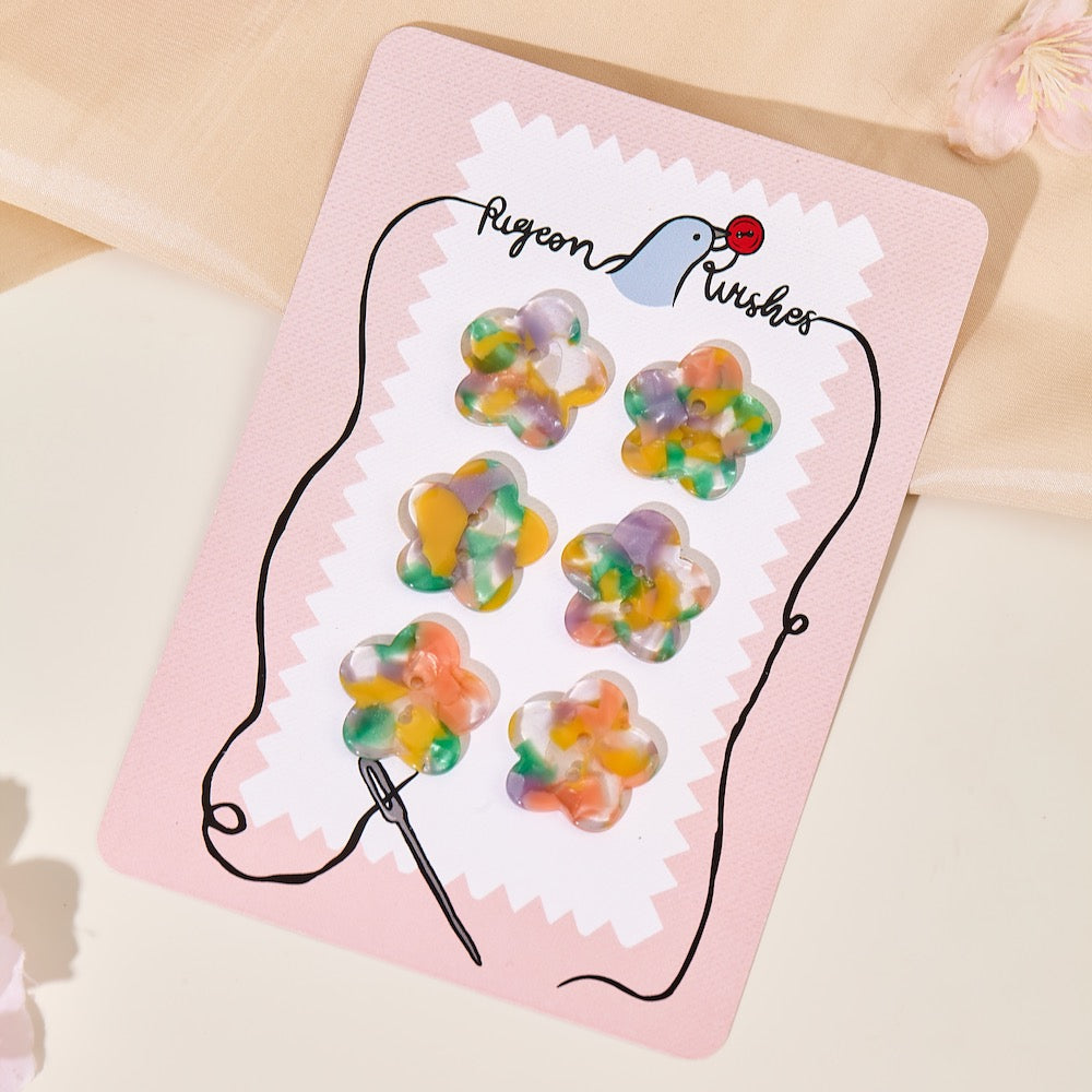 Midsommar Button Set (15mm, 25mm)