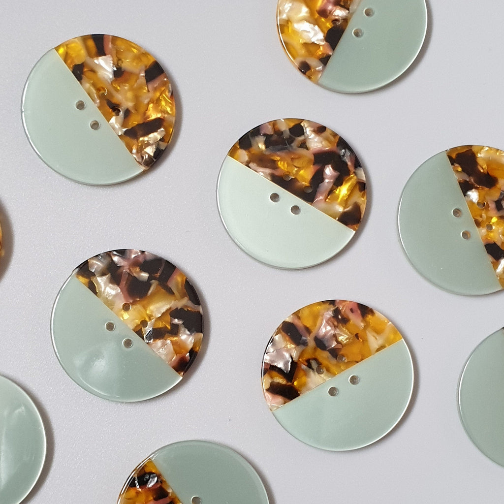 Ocean leopard Button set