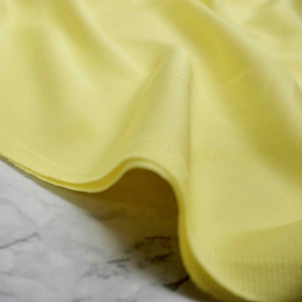 1064-21s Sanded Lenzing Tencel  twill #26 sunset yellow