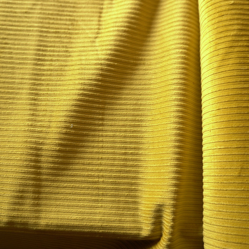 Horizontal Stretchy gap corduroy - Golden Yellow
