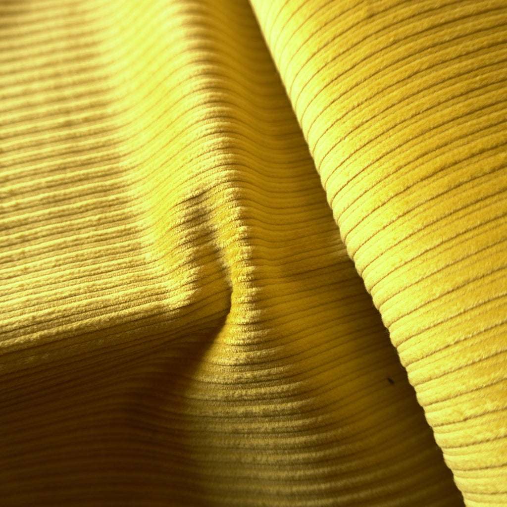Horizontal Stretchy gap corduroy - Golden Yellow