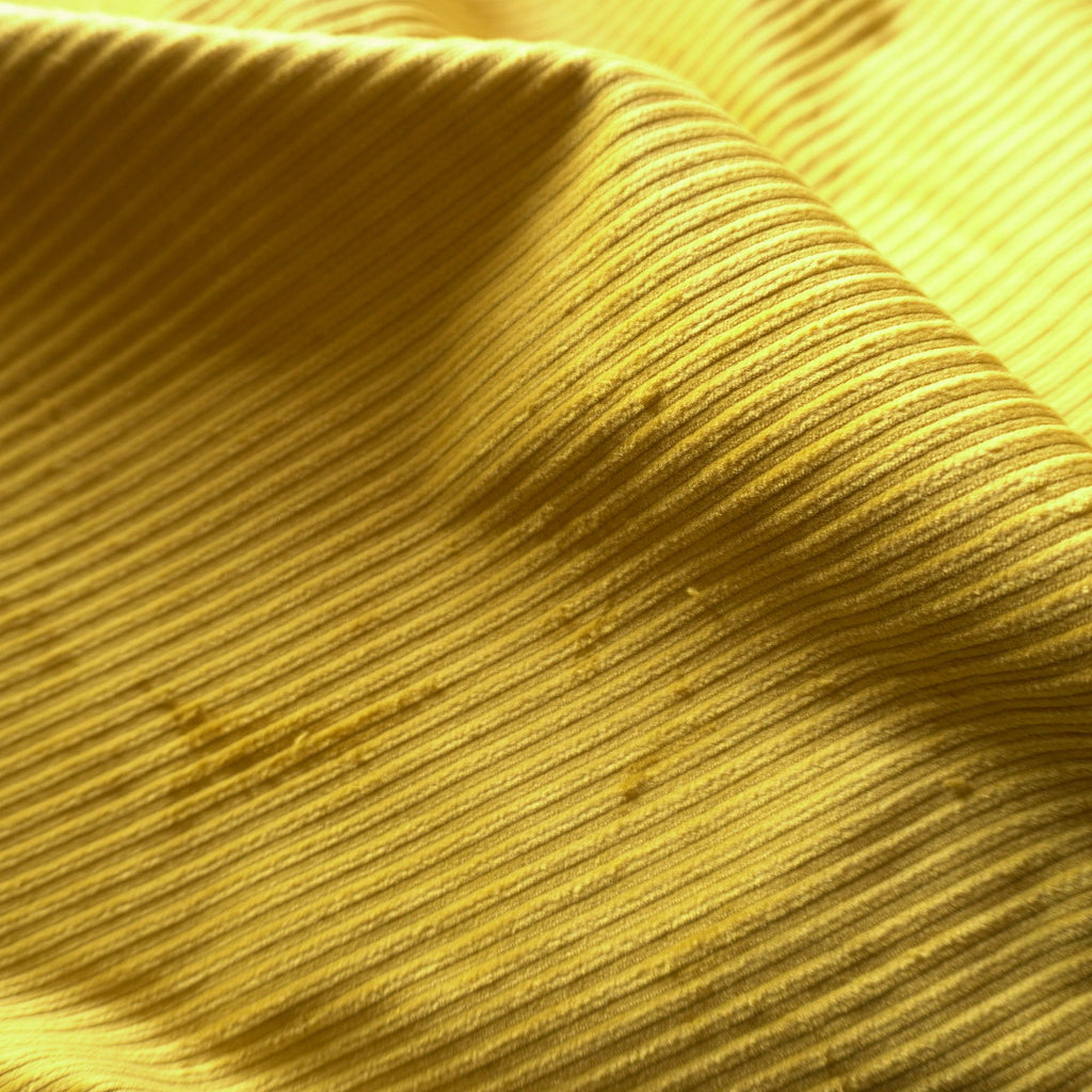 Horizontal Stretchy gap corduroy - Golden Yellow