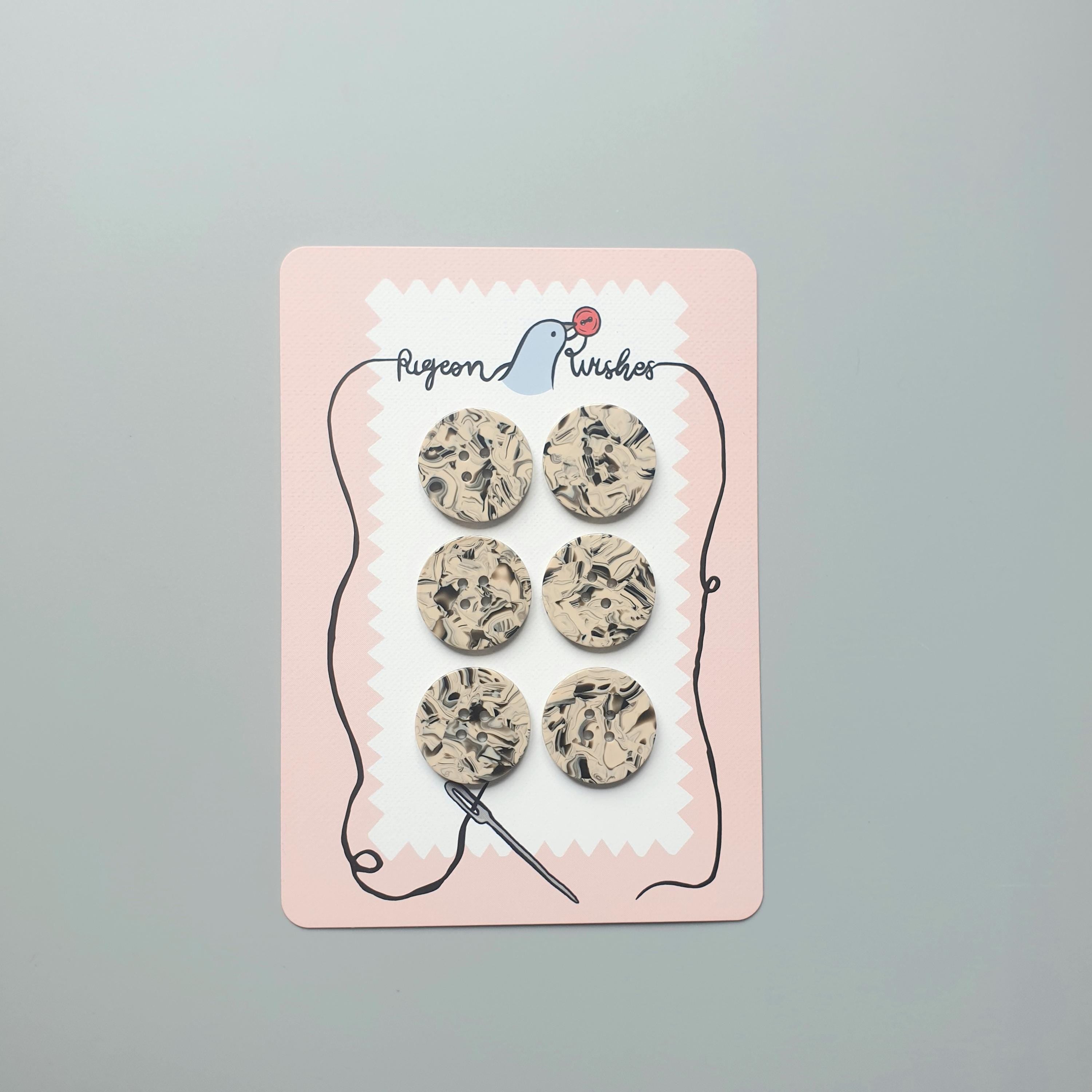 Wednesday button set