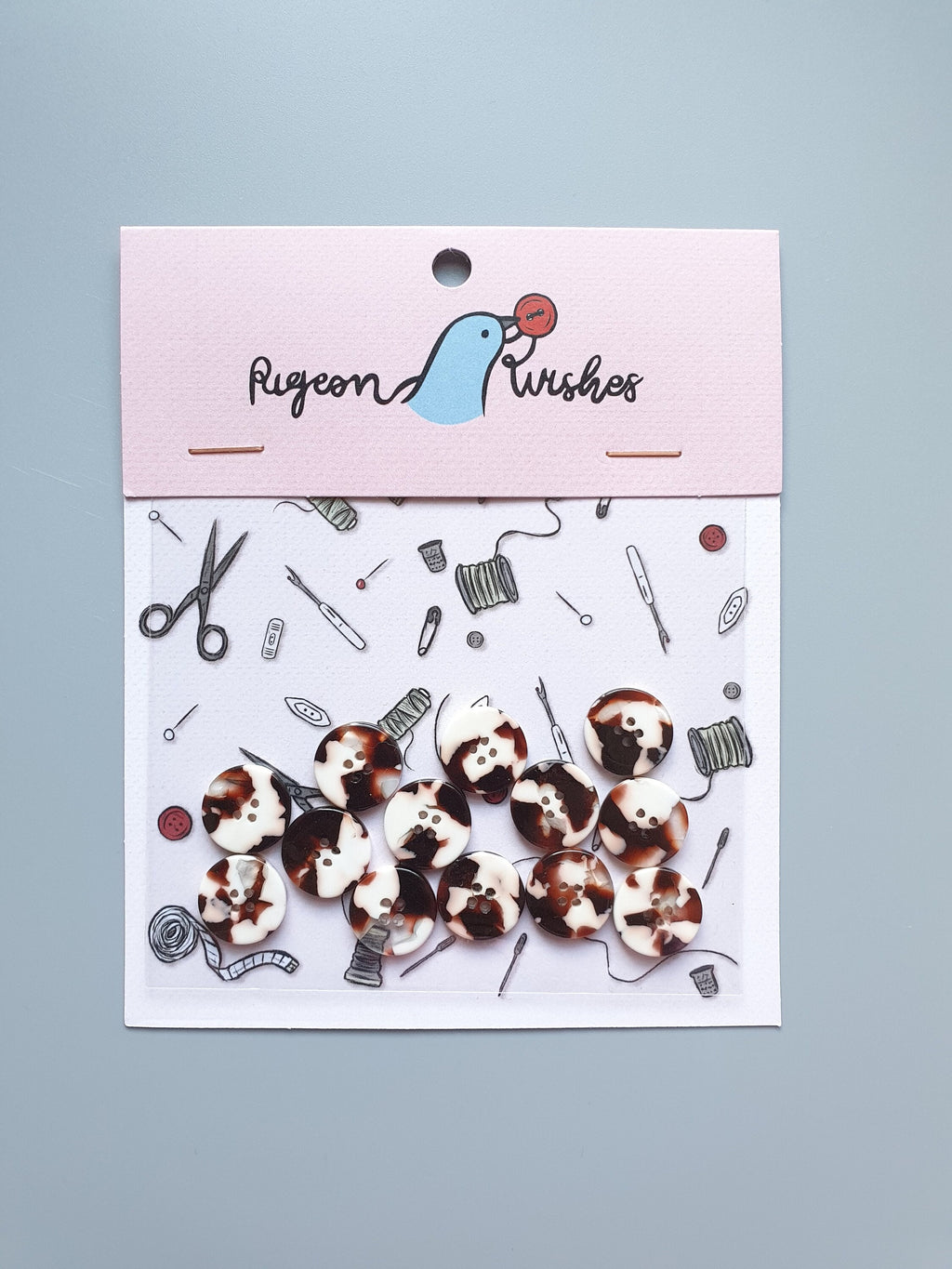 Wuthering button set (15mm shirting size)