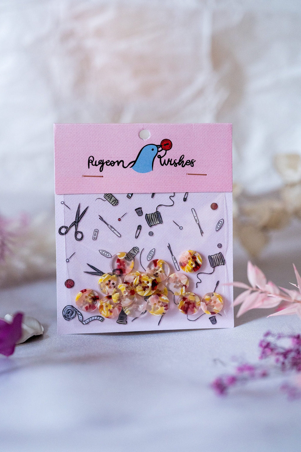 Whimsical button set