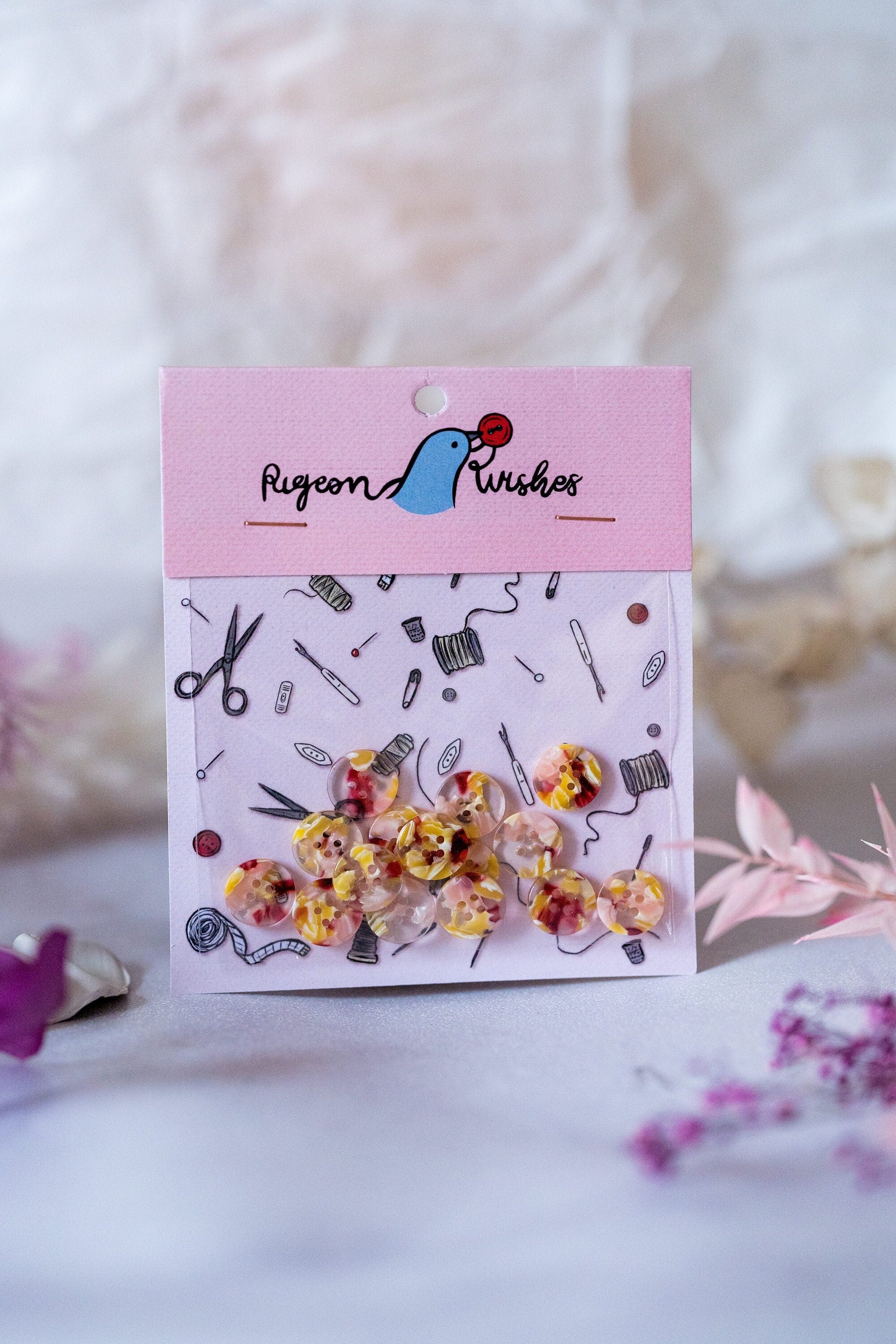 Whimsical button set