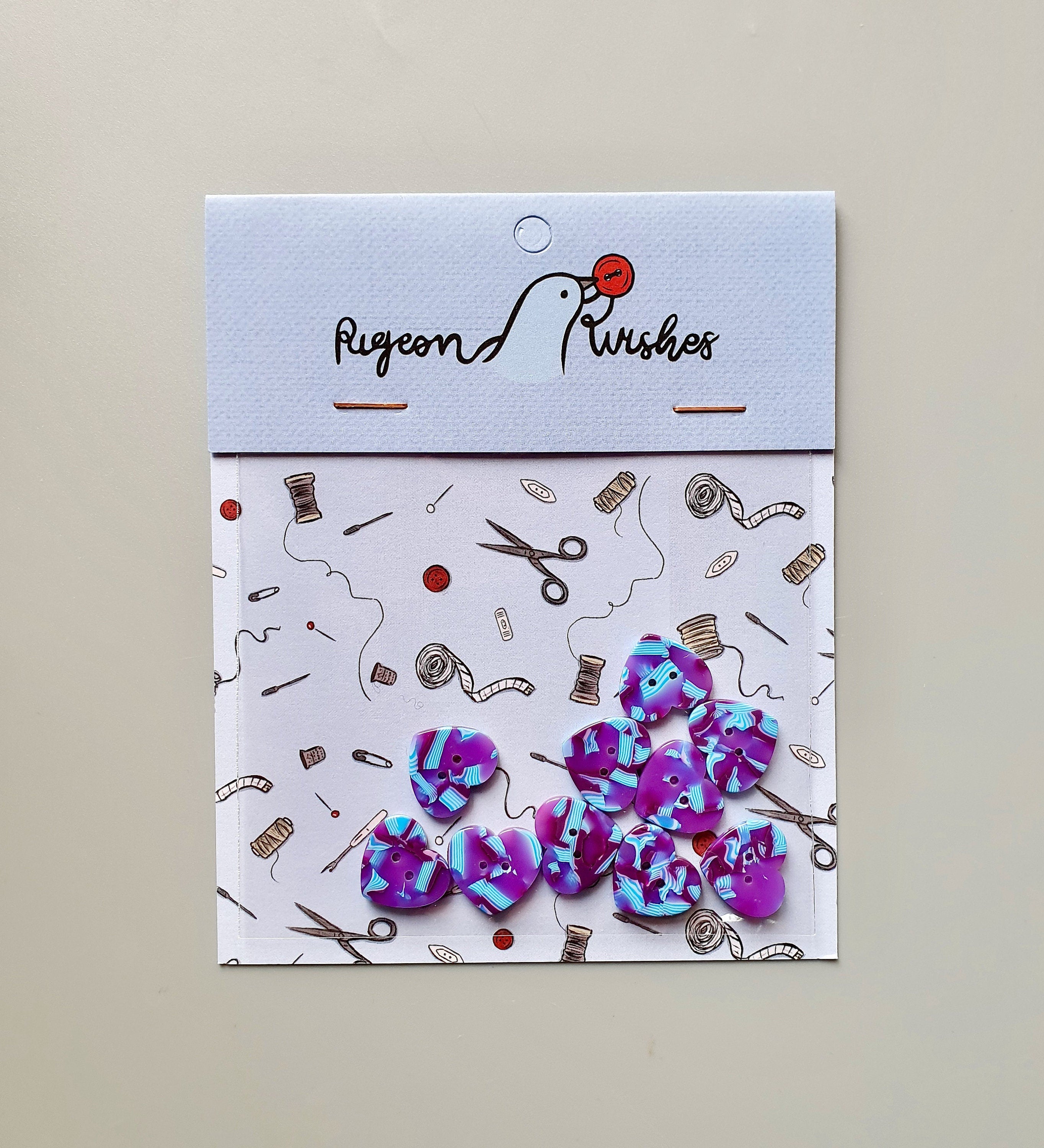 Charmed button set (17mm shirting size)