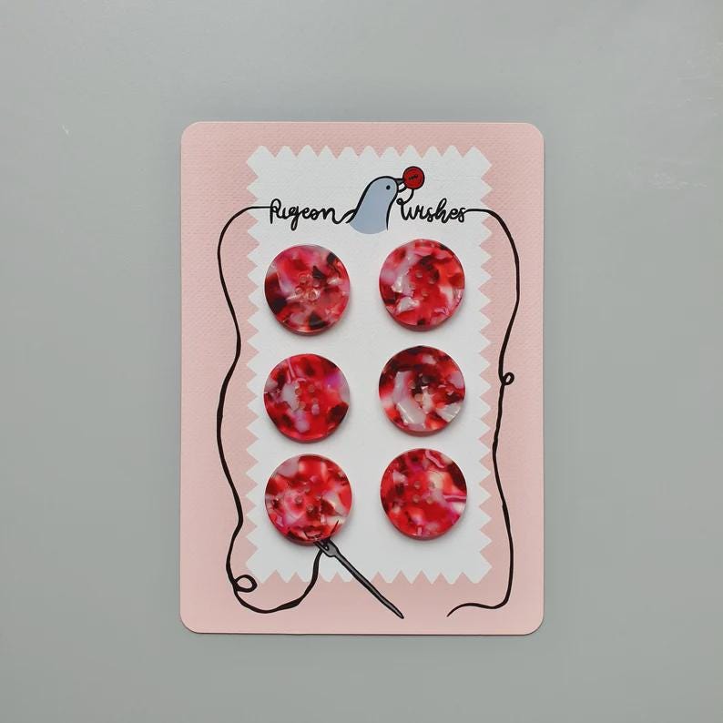 Cherry bomb button set