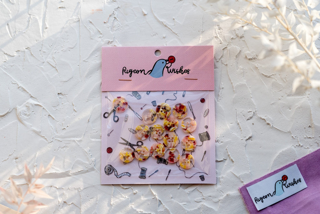 Whimsical button set