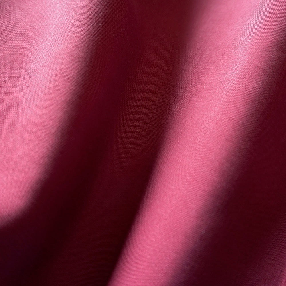 Soft Tencel Plain Weave Fabric - Rose red
