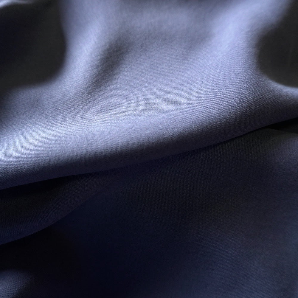 Soft Tencel Plain Weave Fabric - Navy