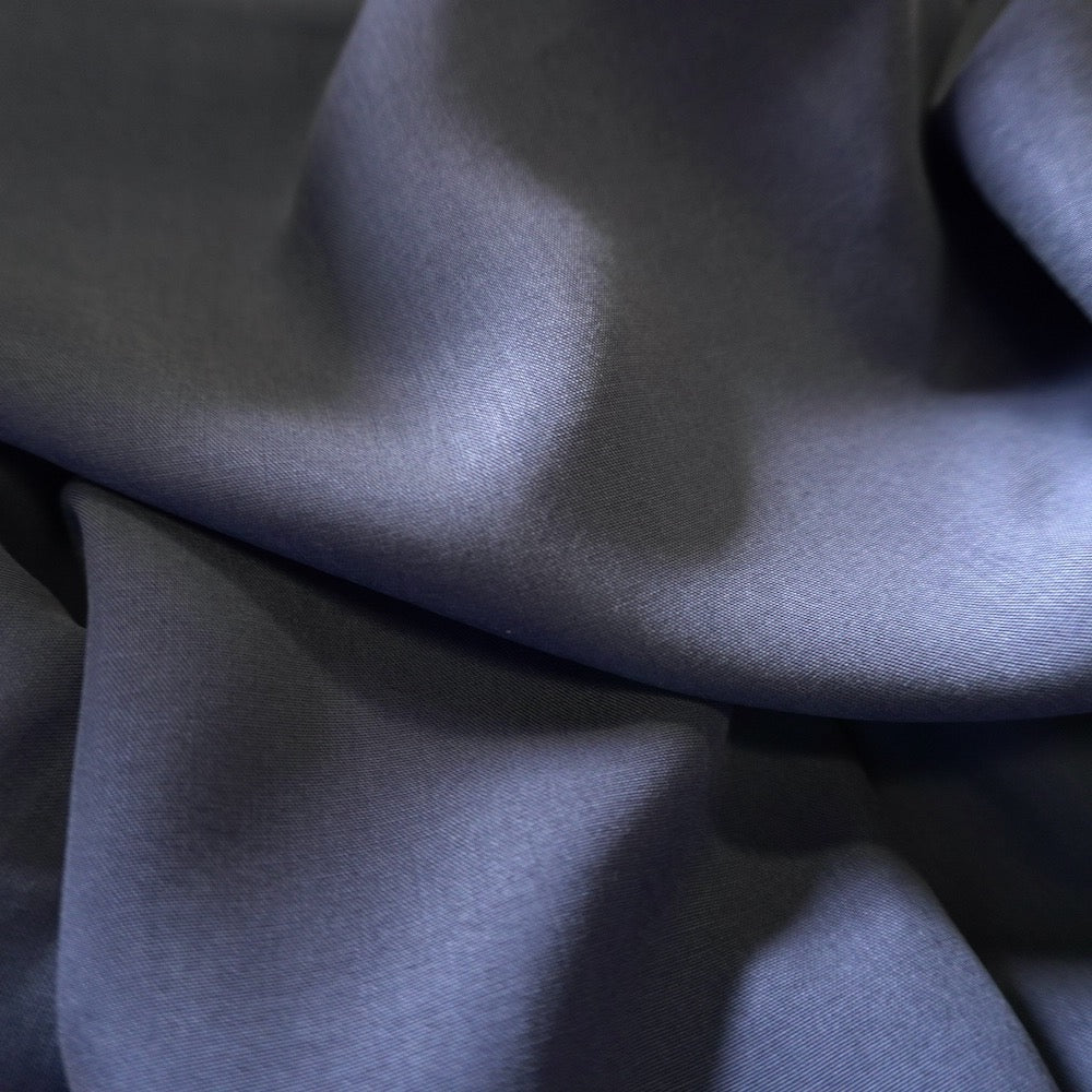 Soft Tencel Plain Weave Fabric - Navy