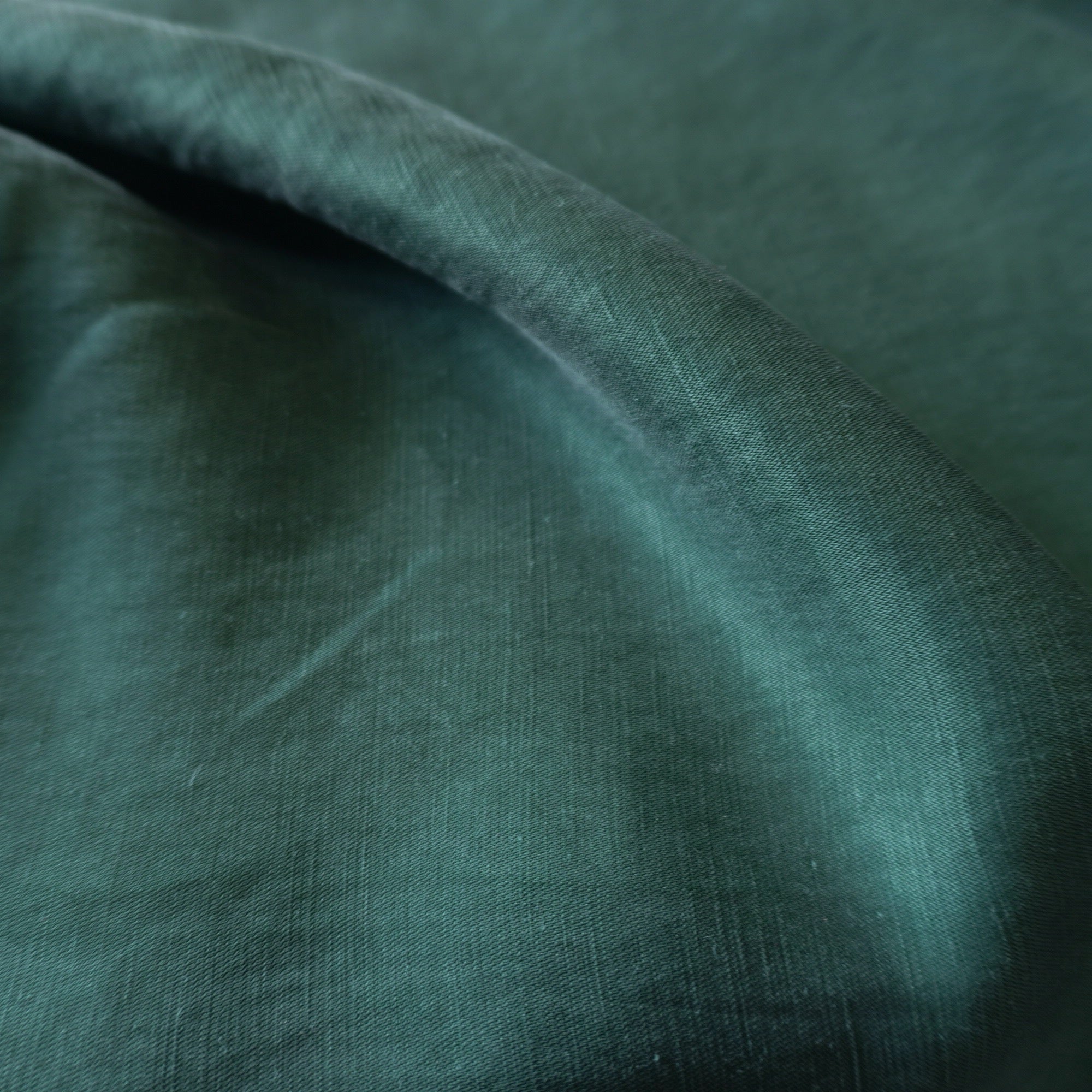 Bemberg Cupro linen pique - Night Green