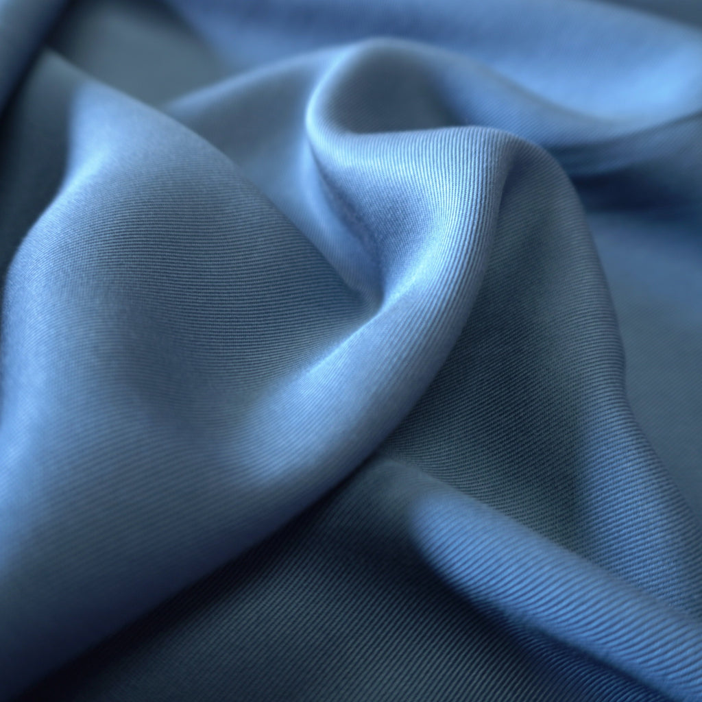 1064-21s Sanded Lenzing Tencel  twill #54 Dark blue