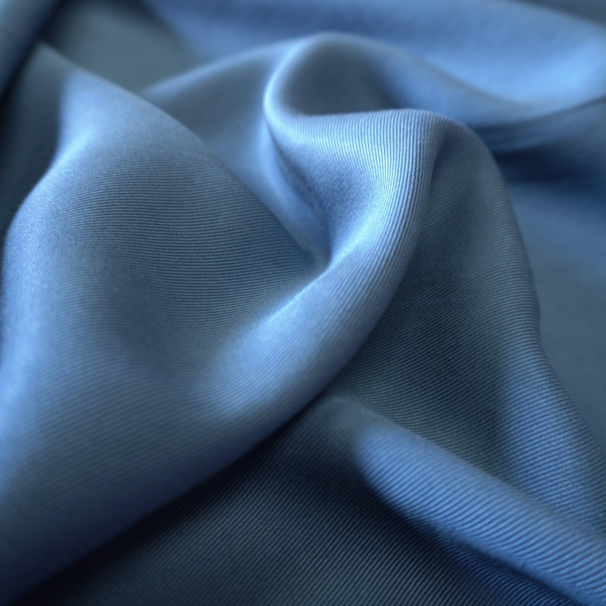 1064-21s Sanded Lenzing Tencel  twill #54 Dark blue