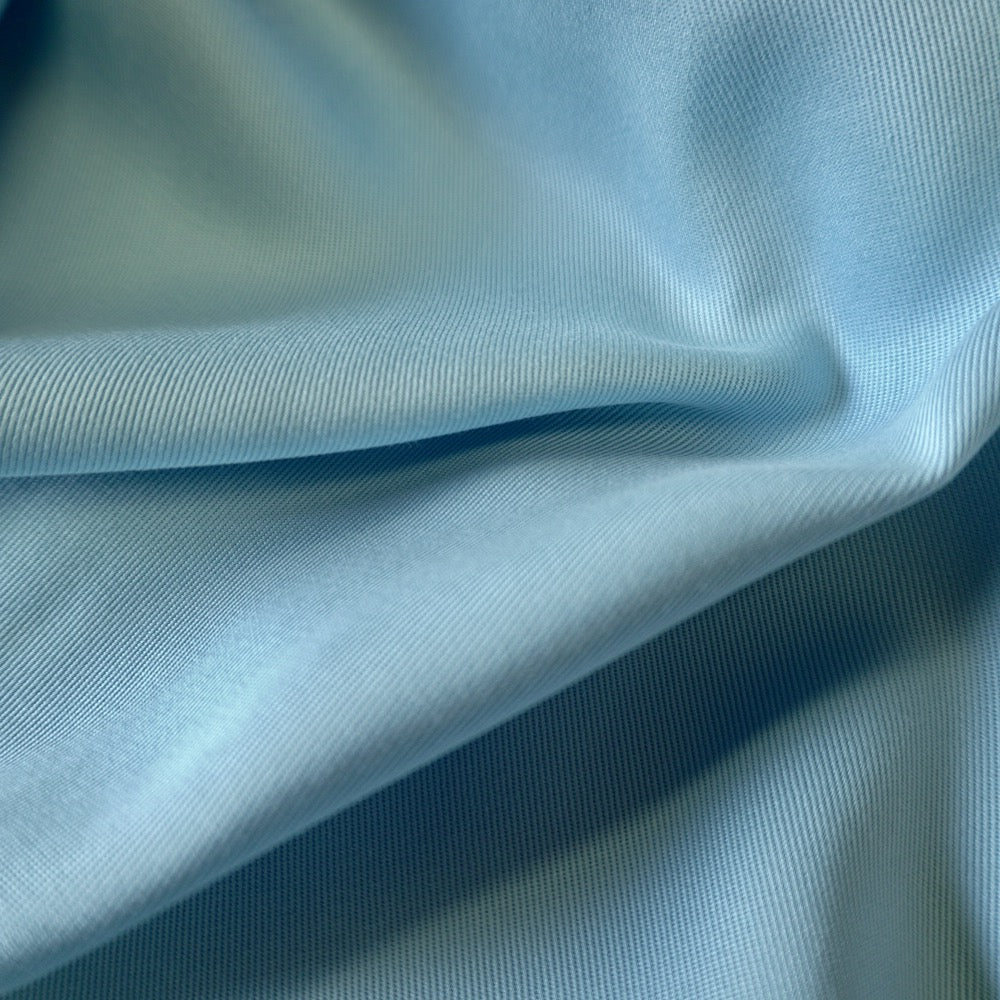 1064-21s Sanded Lenzing Tencel  twill #59 sky blue