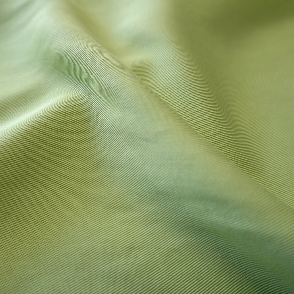 1064-21s Sanded Lenzing Tencel  twill #90 pistachio