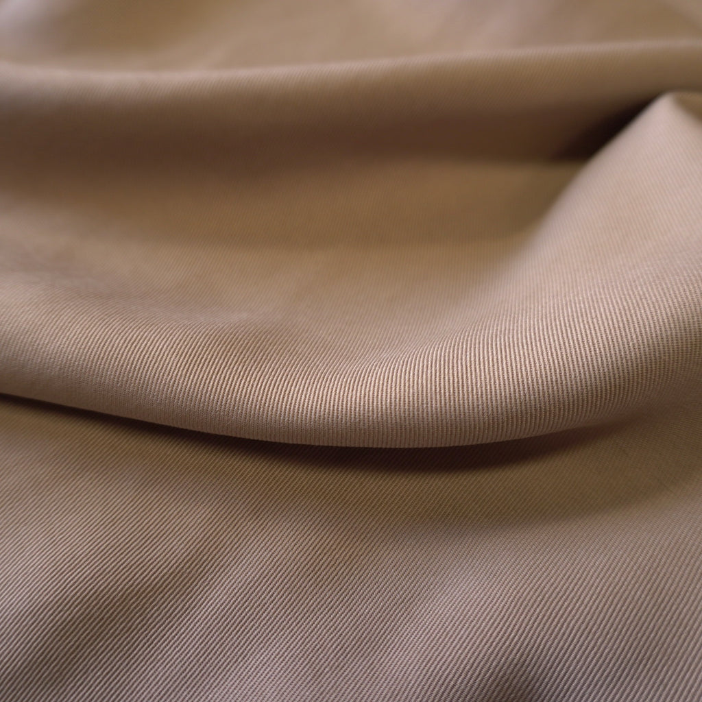1064-21s Sanded Lenzing Tencel twill #16 Beige
