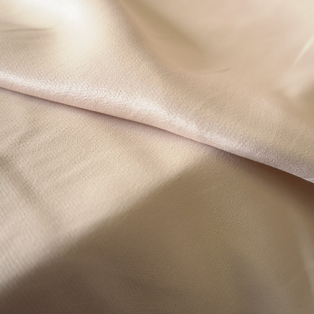 Viscose Silk Satin - Champagne yellow