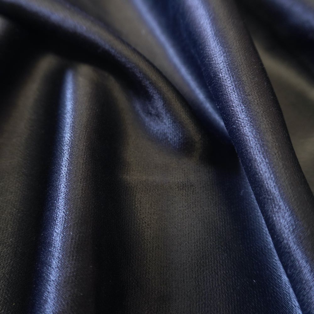 1104 Viscose Silk Satin - Black
