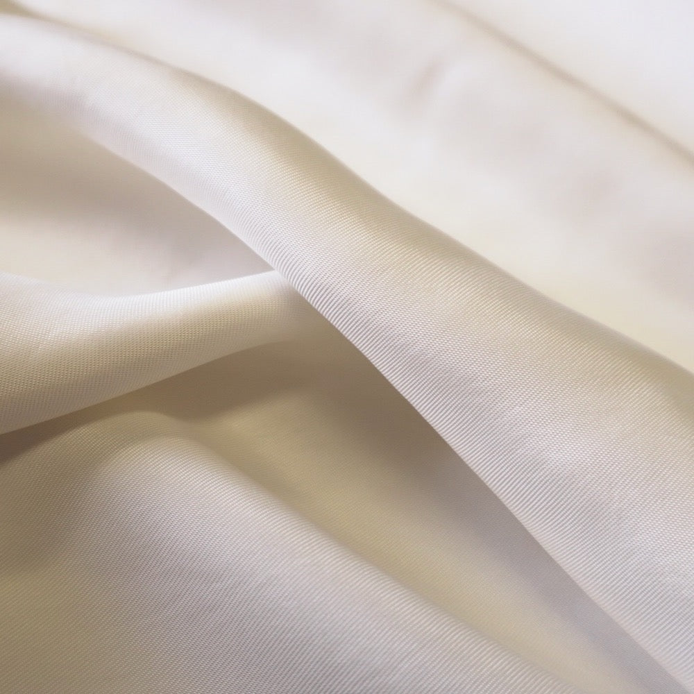1180-Sanded Cupro viscose twill - Ivory white