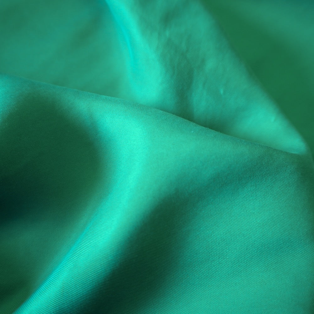 1180-Sanded Cupro viscose twill - Emerald green