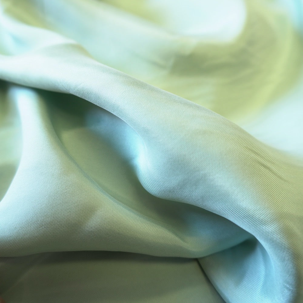 1180-Sanded Cupro viscose twill - Sage green