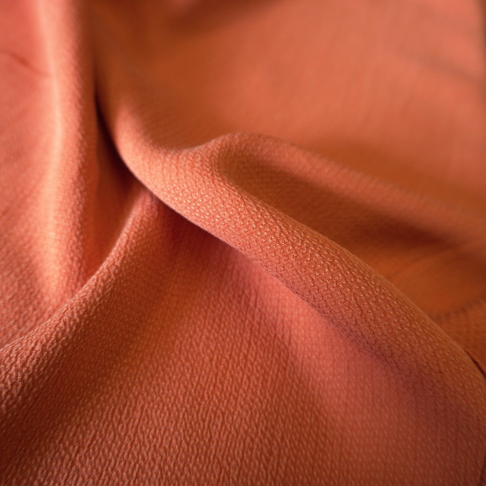Cupro Small Jacquard - orange