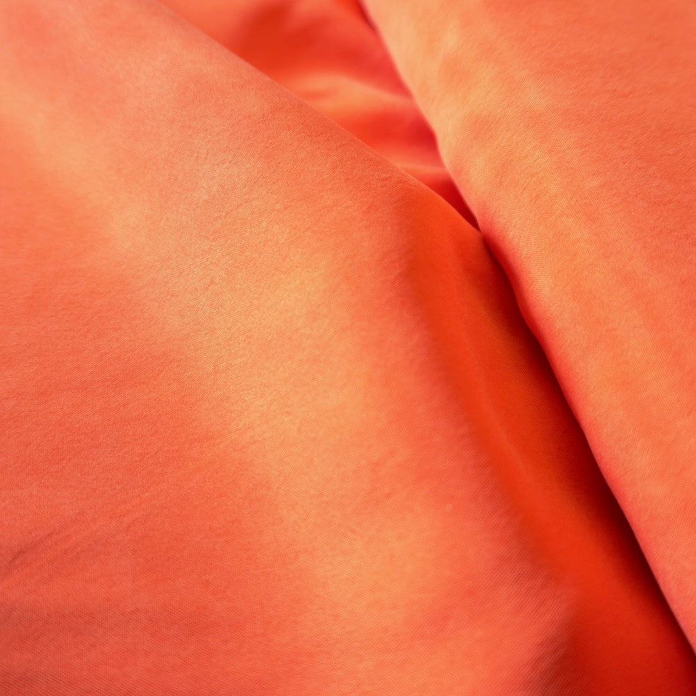 1211-Sanded Cupro viscose - orange red