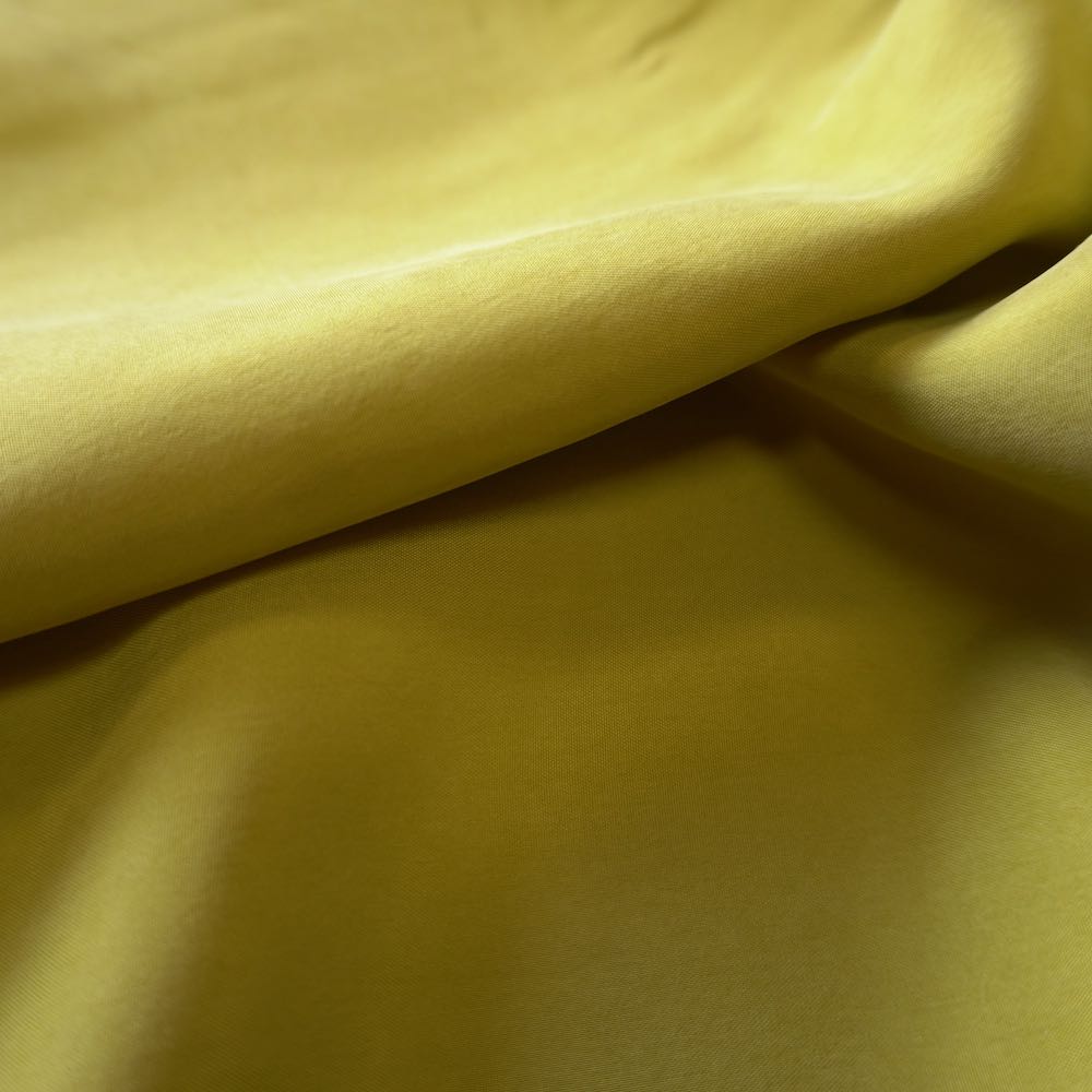 1211 Sanded Cupro Viscose - Ginger Yellow