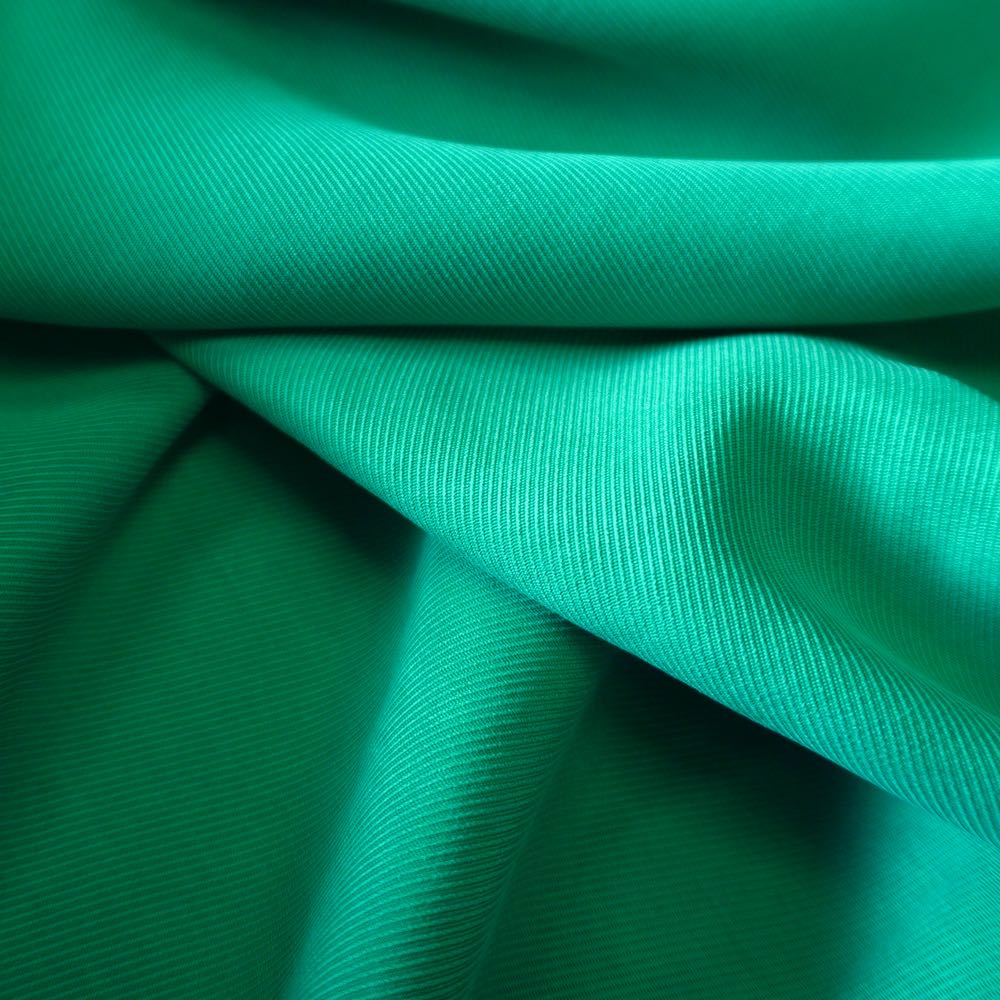 Sanded Lyocell Twill - Soft Fluid Draping Fabric - Emerald