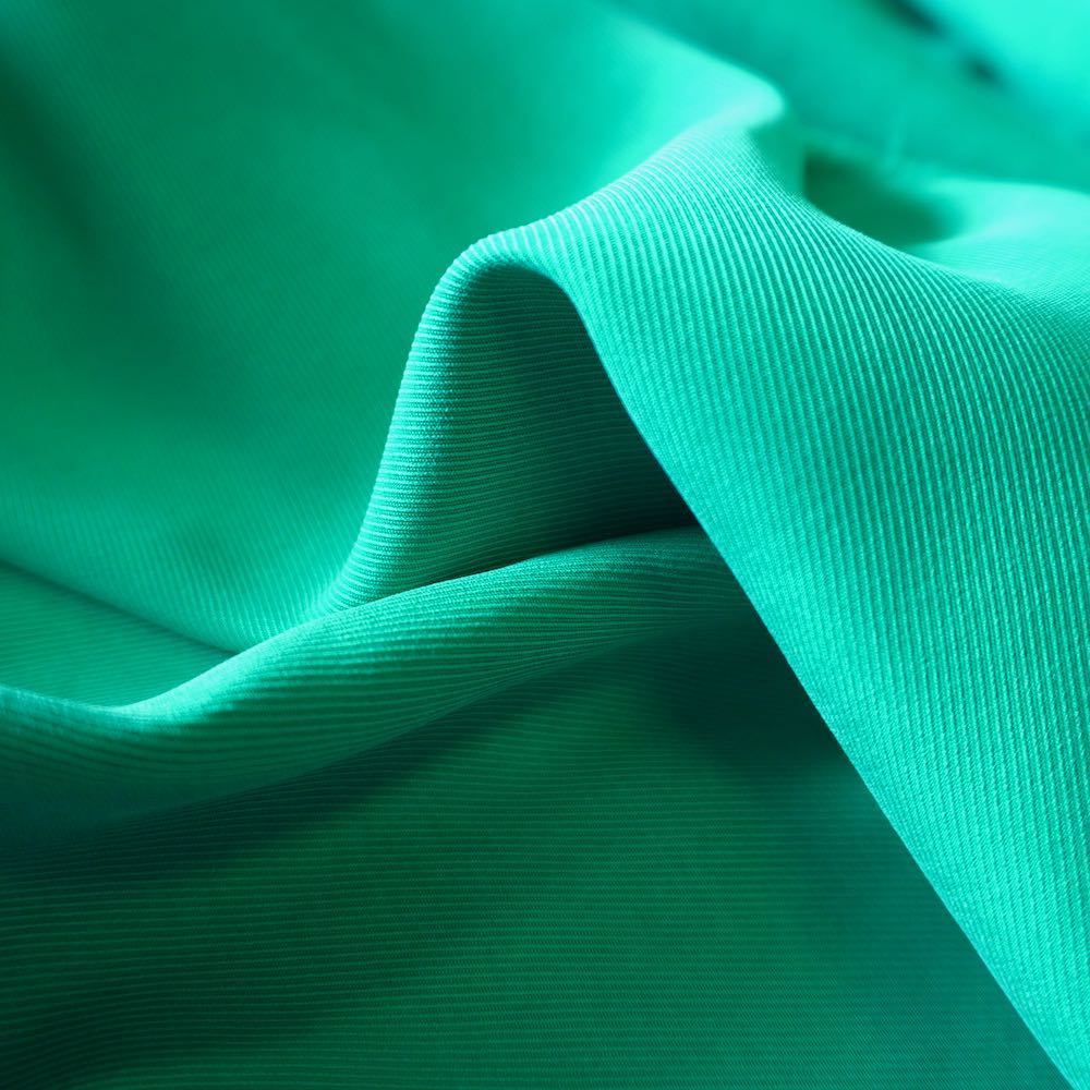 Sanded Lyocell Twill - Soft Fluid Draping Fabric - Emerald