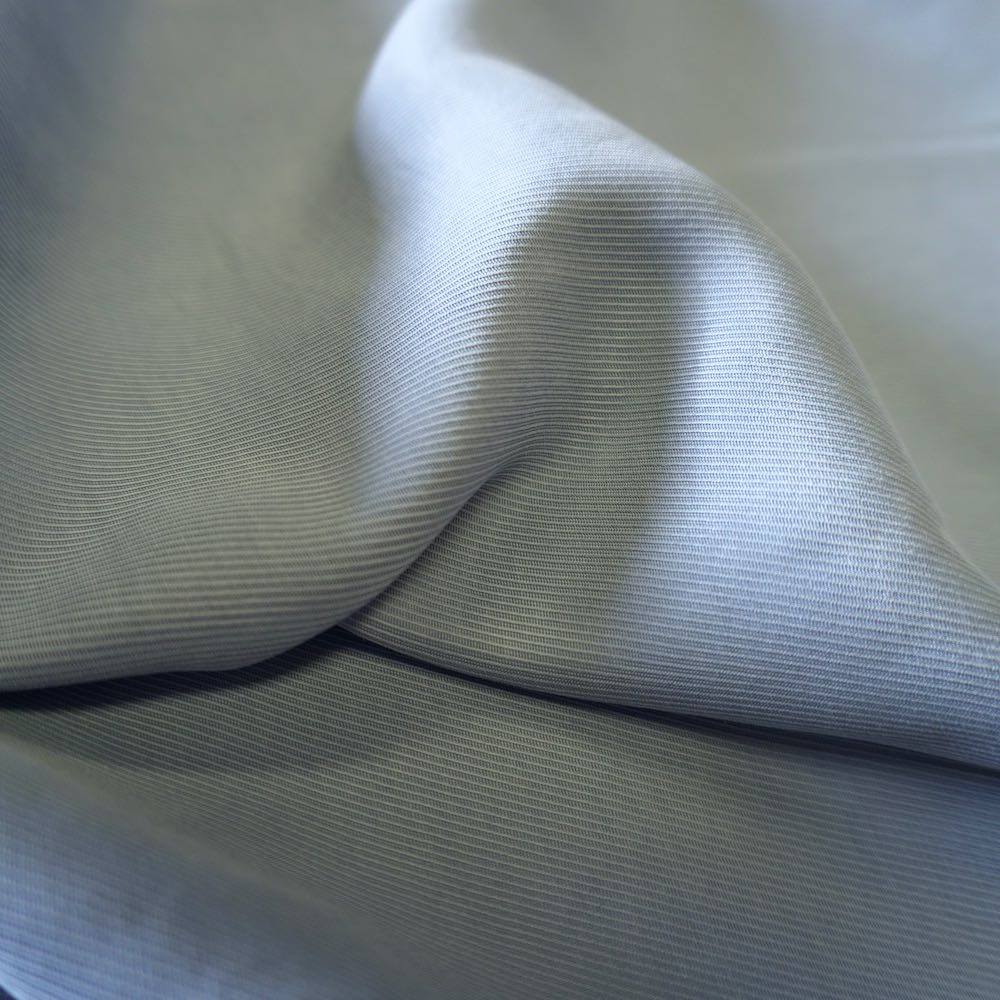 Sanded Lyocell Twill - Soft Fluid Draping Fabric - Grey