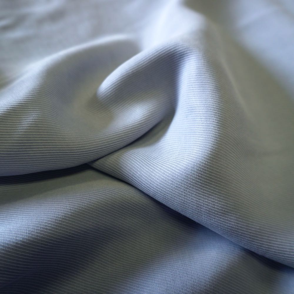 Sanded Lyocell Twill - Soft Fluid Draping Fabric - Grey