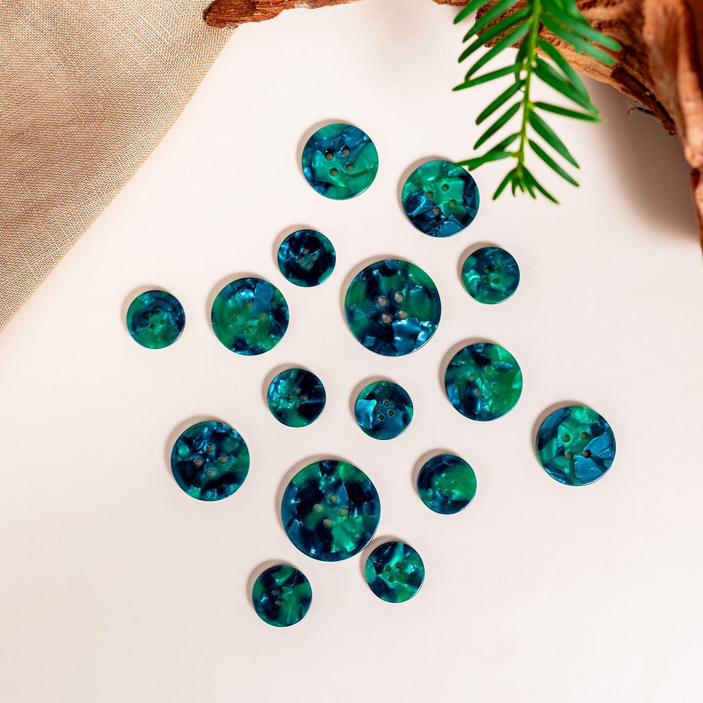 Wicked button set (15mm shirting size)