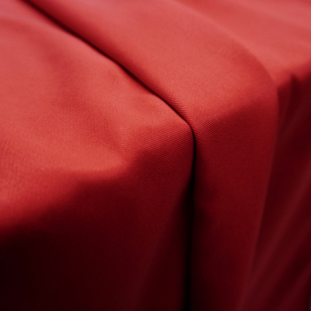 Sand Washed Tencel Twill fabric - Carmine Red
