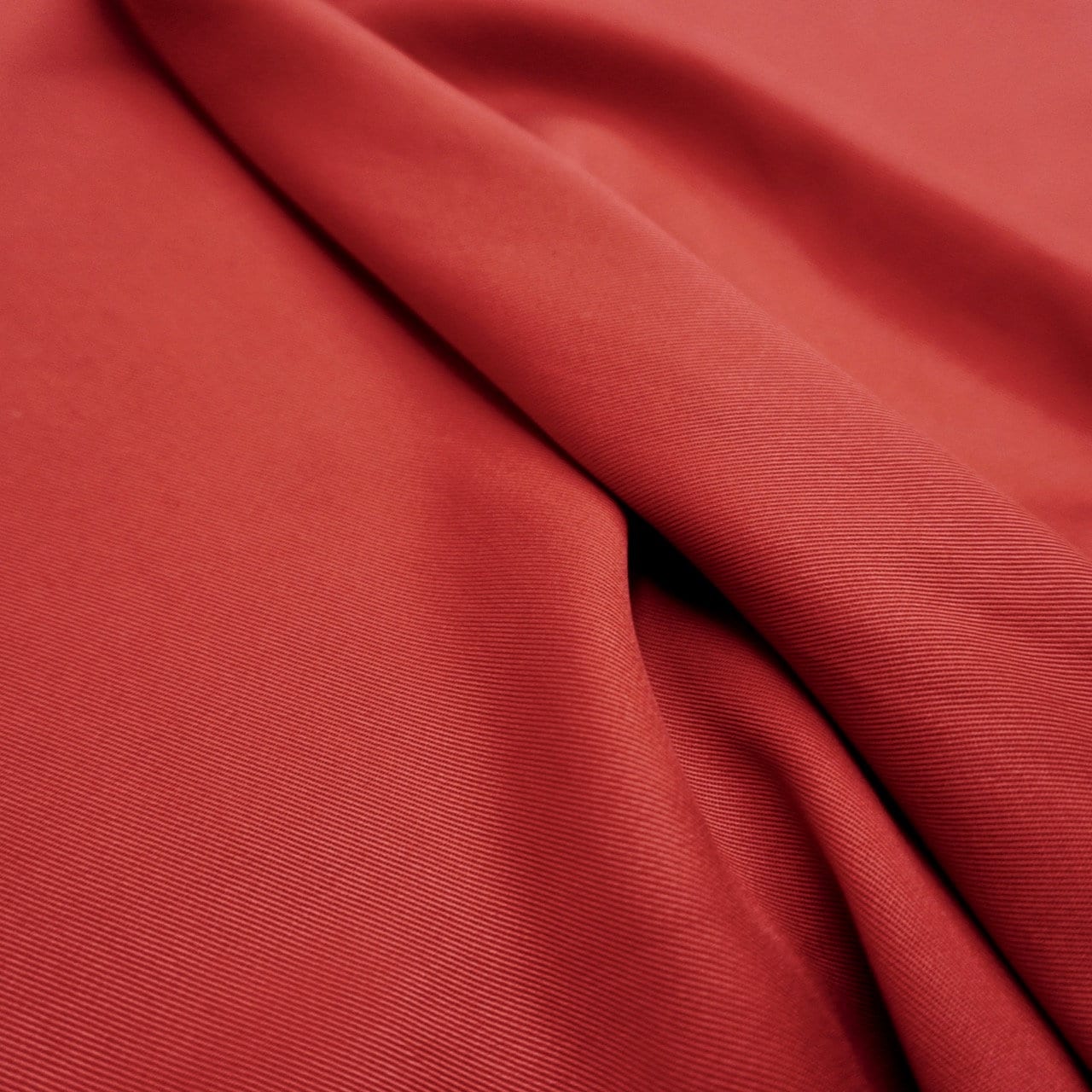 Sand Washed Tencel Twill fabric - Carmine Red