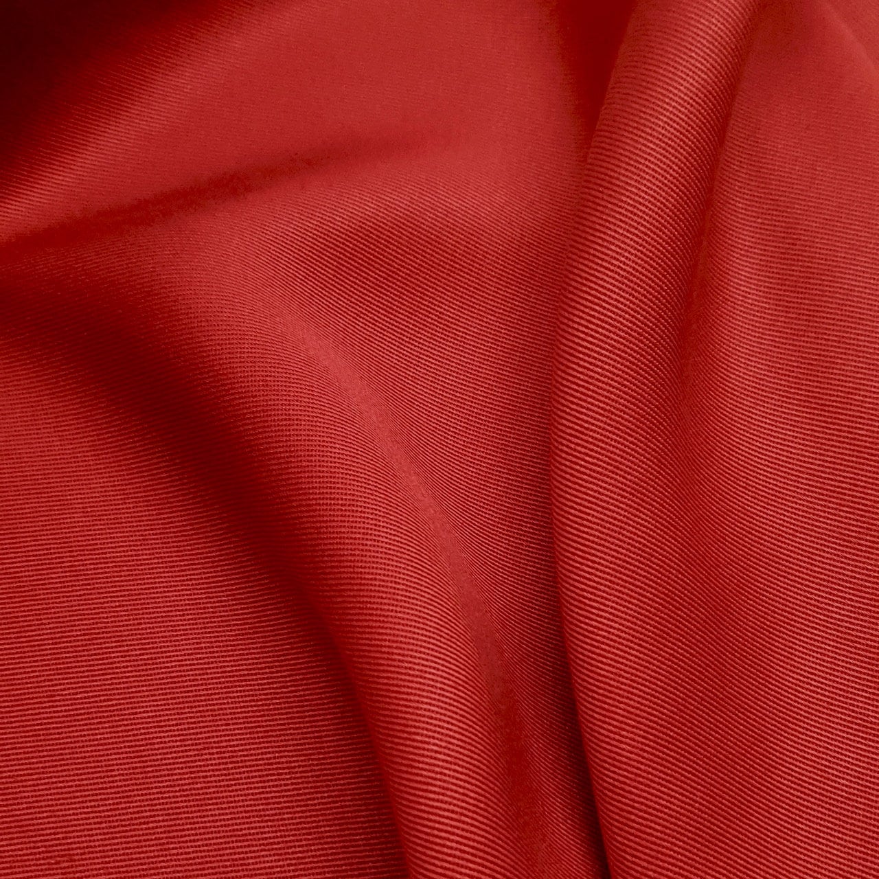 Sand Washed Tencel Twill fabric - Carmine Red